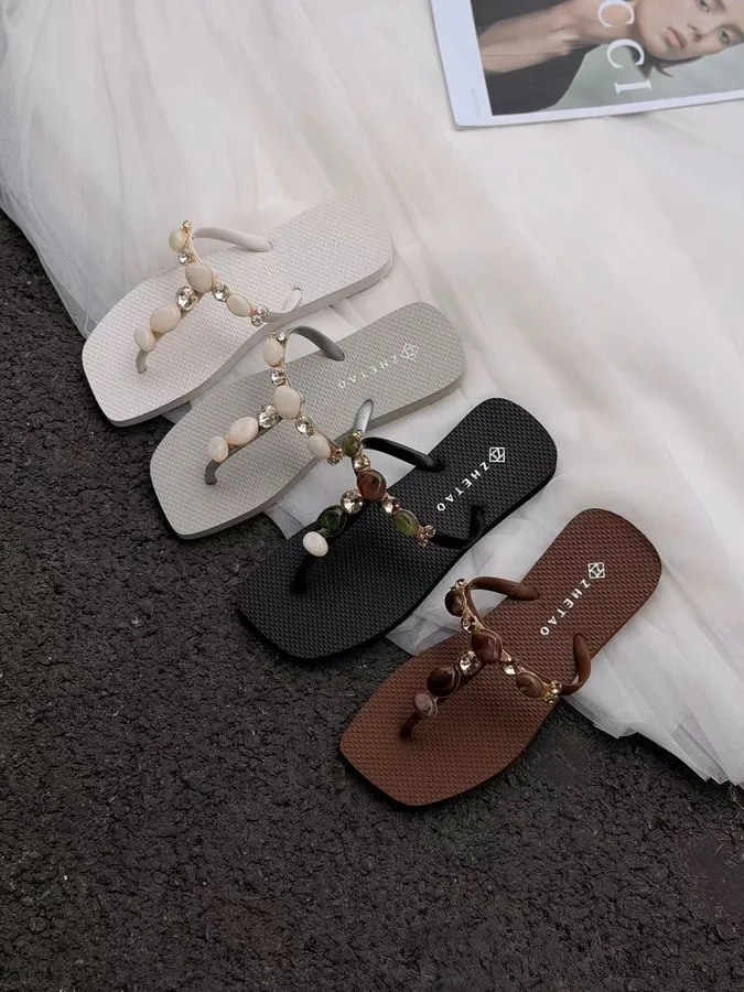 Water Glam Flats